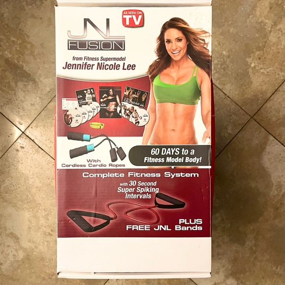 NWT-JNL Fusion-Fitness DVD’s by Jennifer Nicole Lee - Picture 4 of 4